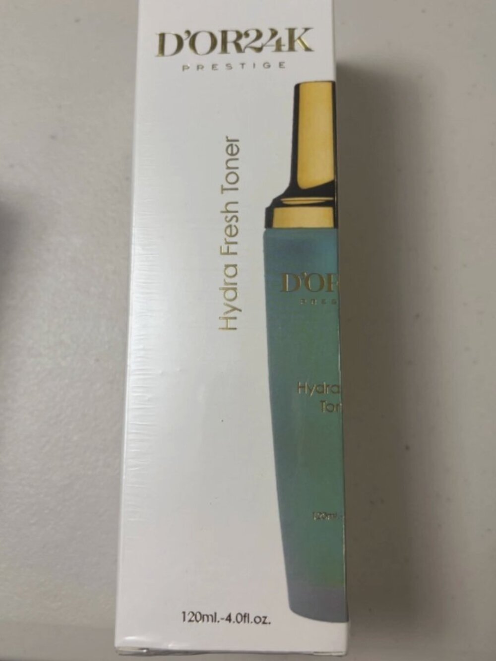 D’OR 24K Prestige Hydra Fresh Toner 120 mL/4 Fl oz : NEW SEALED ($125)